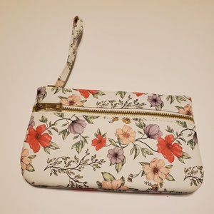 #394 NWOT Floral Clutch